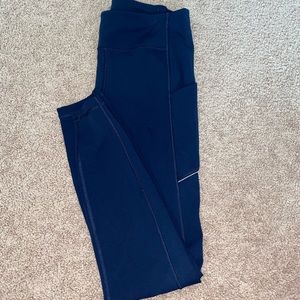 Navy Lulu Lemon Leggings
